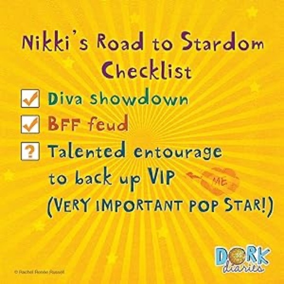 Book 3 Dork Diaries Tales from a Not-So-Talented Pop Star Hardcover - Picture 5 of 16